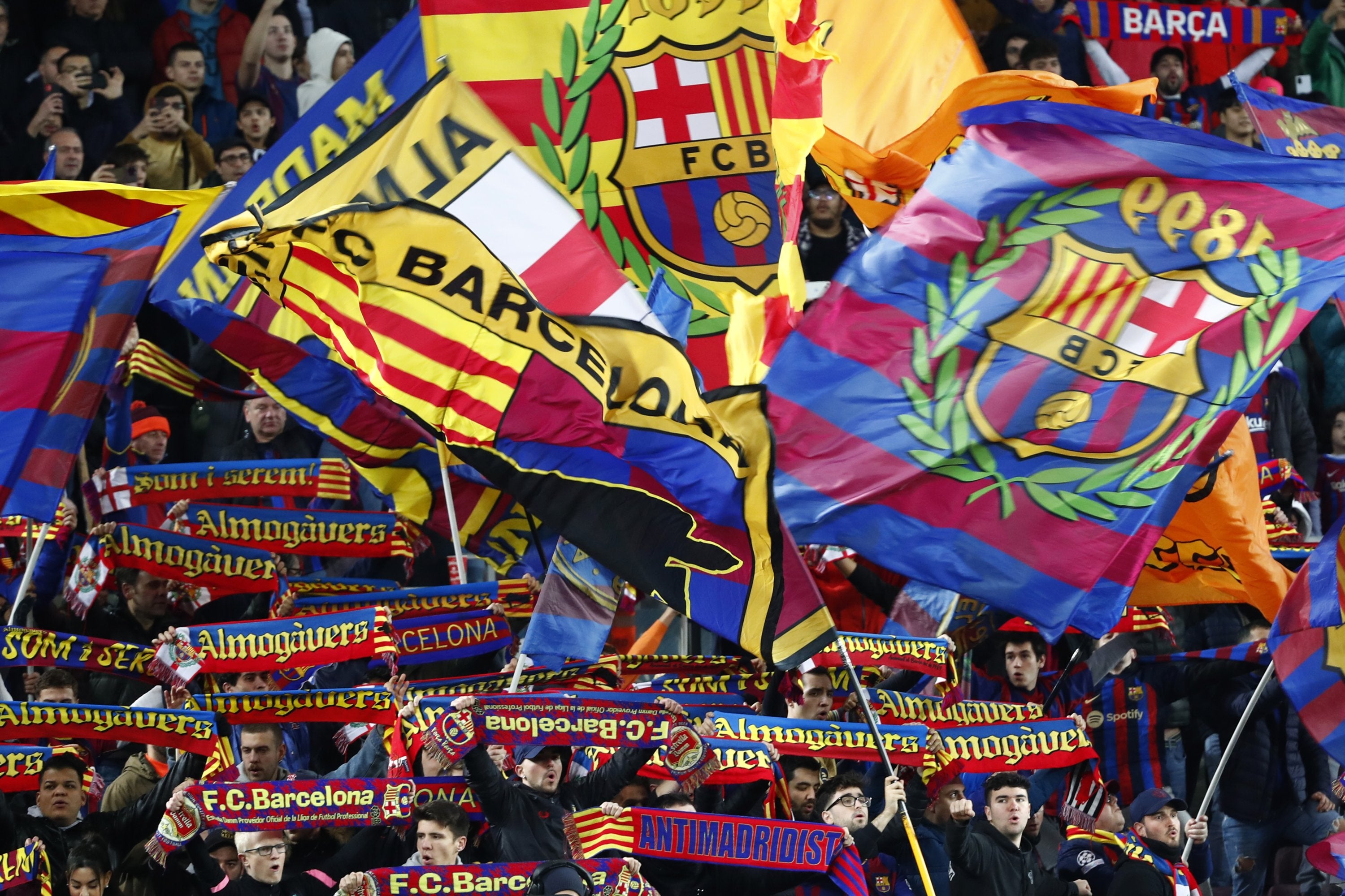 FC Barcelona fans