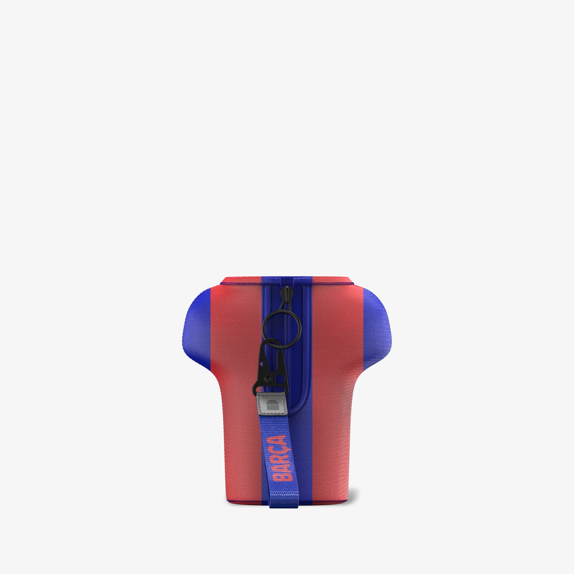 Back view of FC Barcelona bottle sleeve